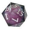 D20 Dice - Cosmic Night (5.5 cm, liquid core)