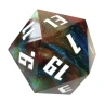 D20 Die - Magnetic Storm (5.5 cm)