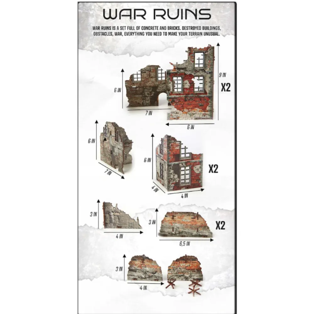 e-Raptor RPG Constructions - Válečné ruiny
