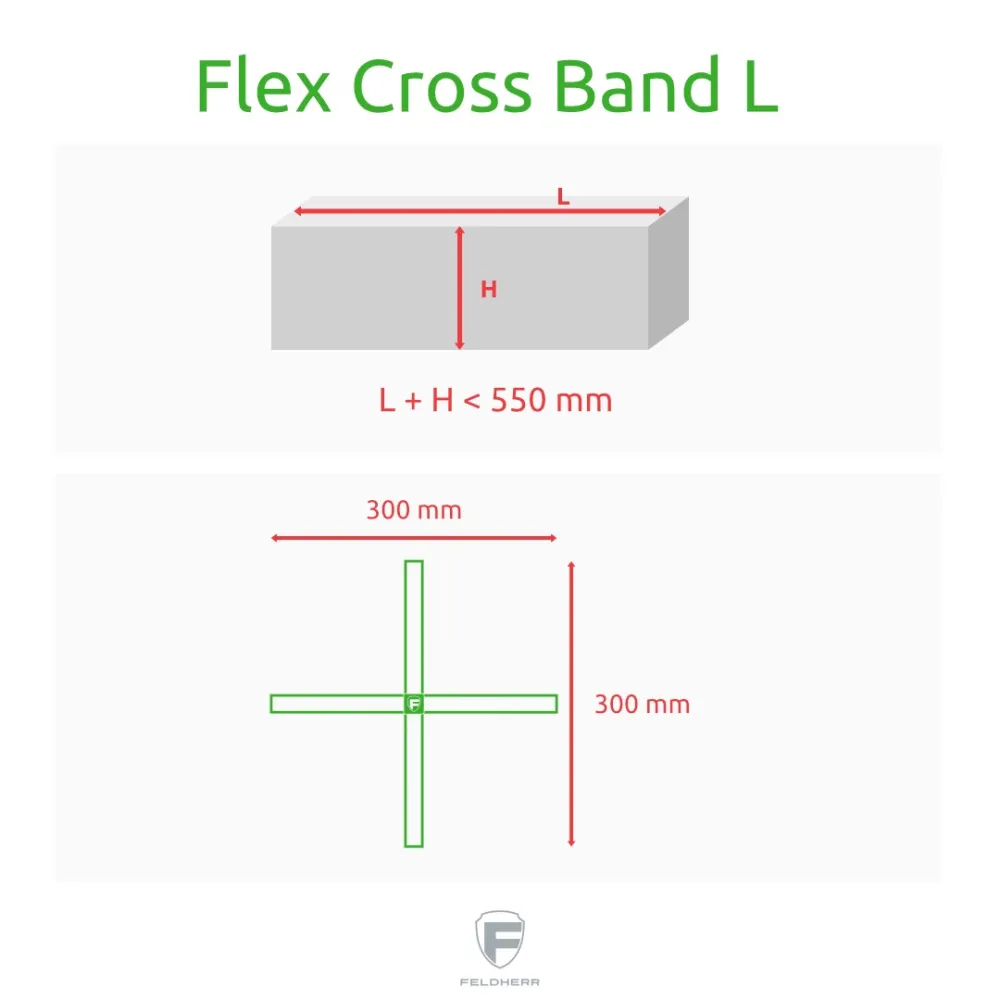 Feldherr Flex Cross Band M,L,XL