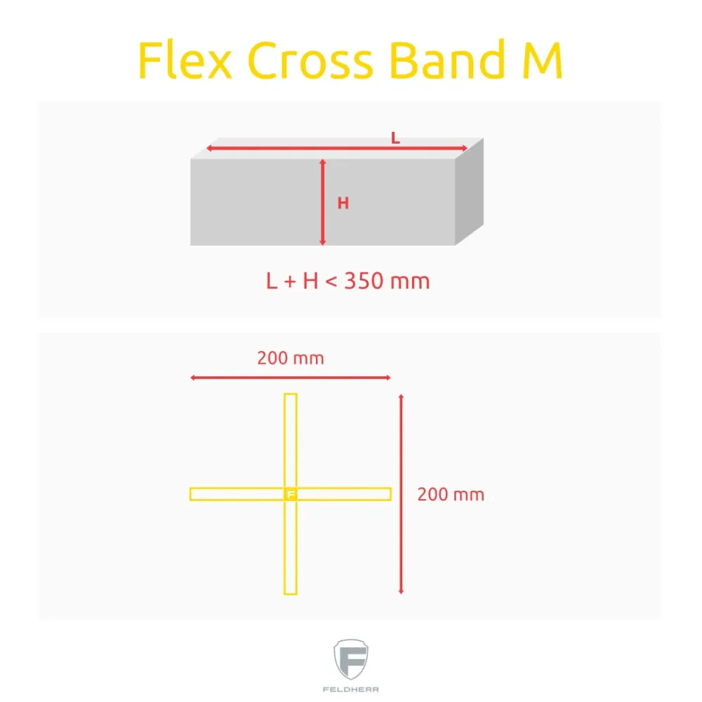 Feldherr Flex Cross Band M,L,XL