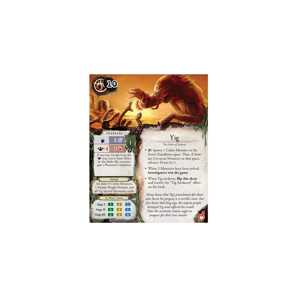 Eldritch Horror: Forsaken Lore