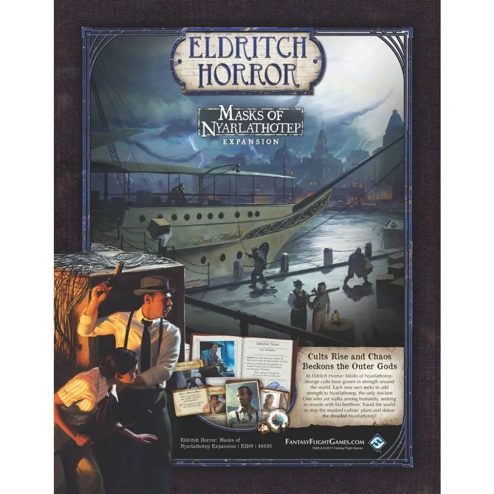 Eldritch Horror: Masks of Nyarlathotep