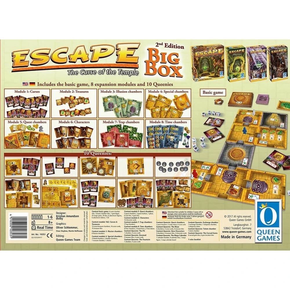 Escape: The Curse of the Temple - Big Box (Second Edition)