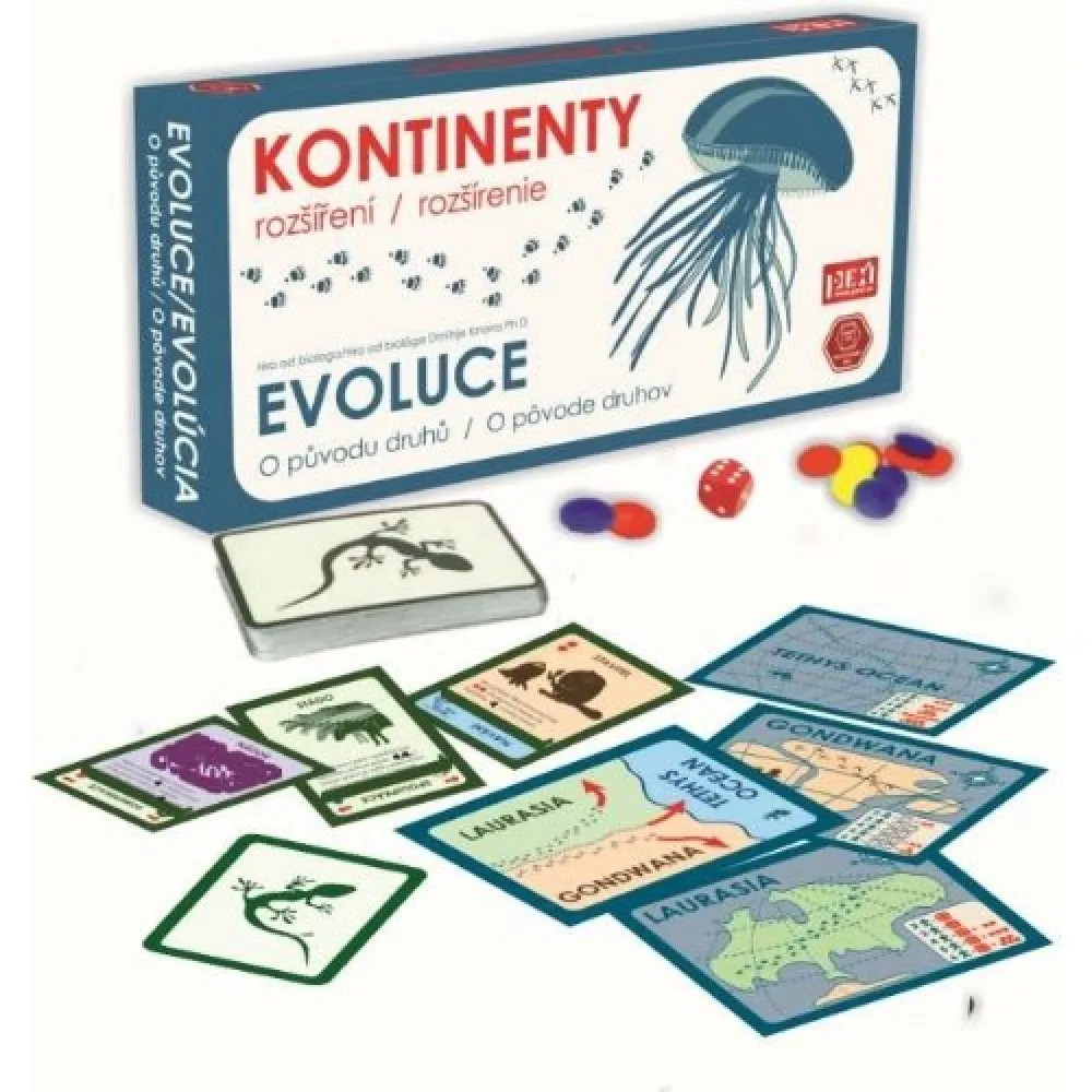 Evoluce: Kontinenty