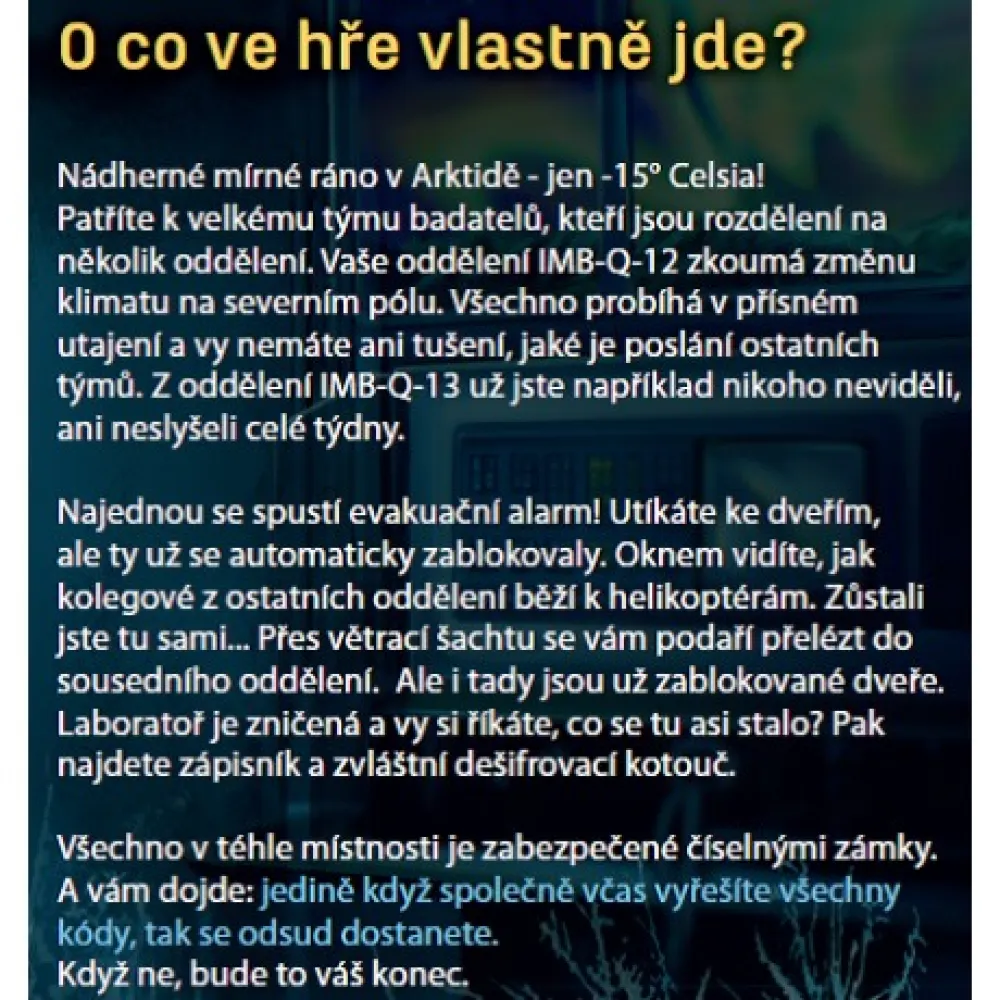 Exit - Úniková hra: Polární stanice