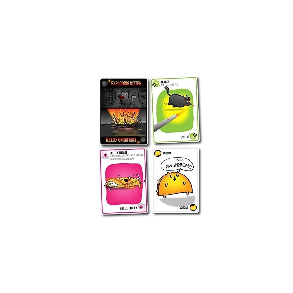 Exploding Kittens: First Edition (mňoukací krabička)