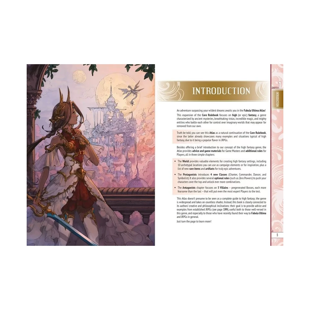 Fabula Ultima Atlas: High Fantasy