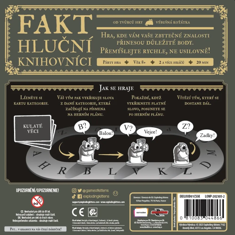 Fakt hluční knihovníci