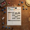 Fallout: Das Rollenspiel – Charakterbögen