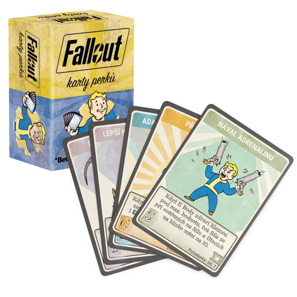 Fallout: Das Rollenspiel – Perk-Karten