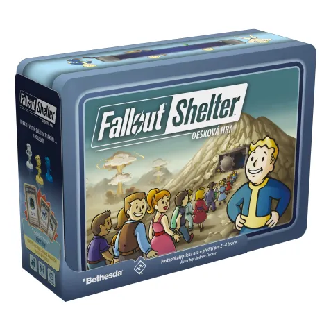 Fallout Shelter - desková hra - česky