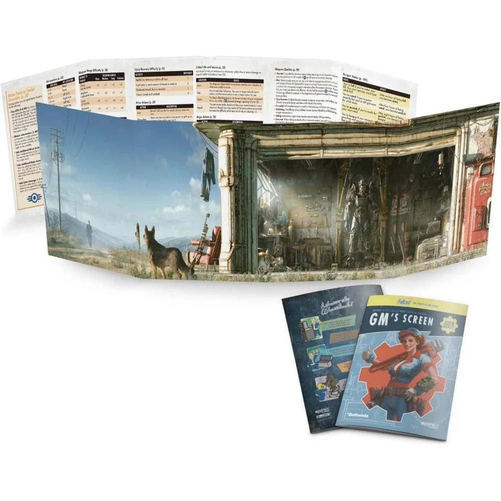 Fallout: The Roleplaying Game - GM Screen + Booklet + Flysheet