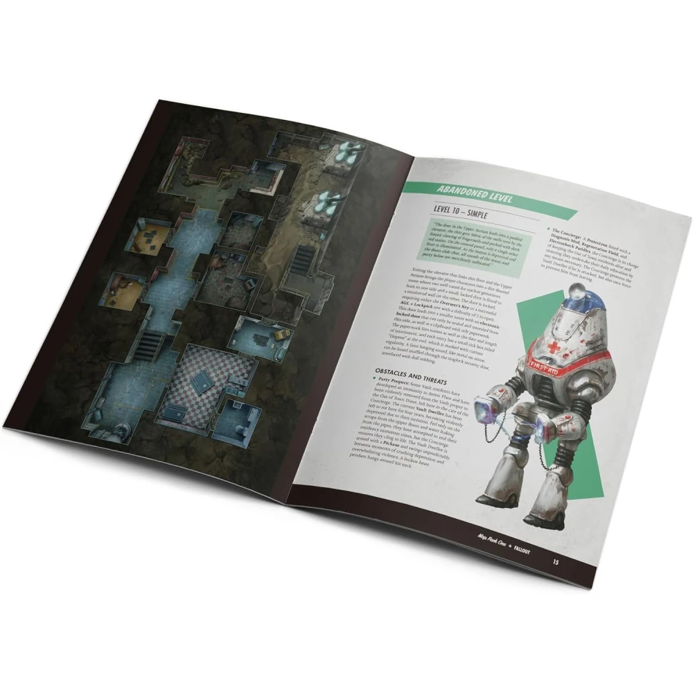 Fallout: The Roleplaying Game - Map Pack 1: Vault
