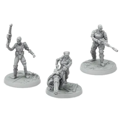 Fallout: Wasteland Warfare - Ack Ack, Sinjin & Avery