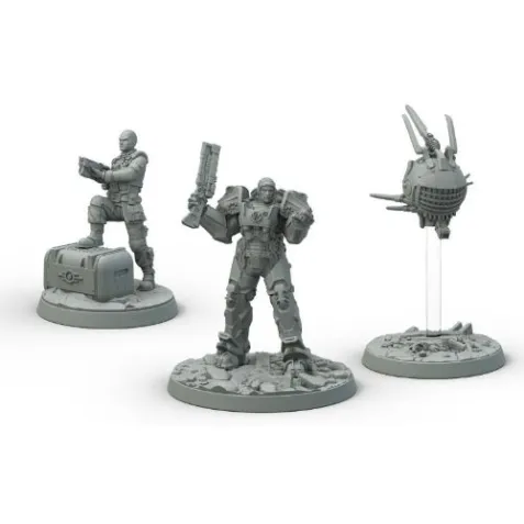Fallout: Wasteland Warfare - Brotherhood of Steel Knight: Captain Cade, Paladin Danse