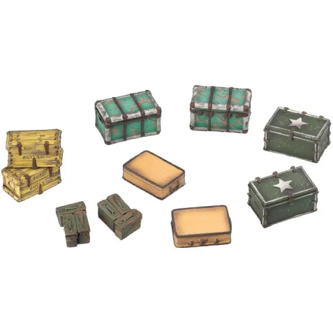 Fallout: Wasteland Warfare - Terrain Ex.: Cases and Crates