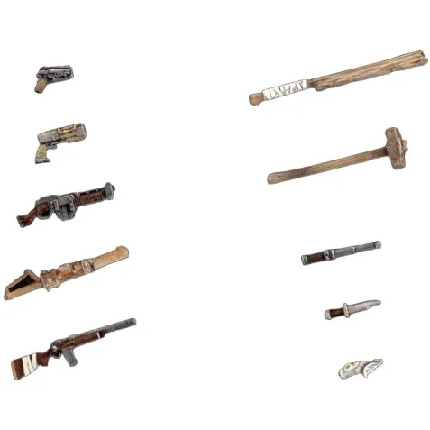 Fallout: Wasteland Warfare - Terrain Expansion: Weapon Sprue