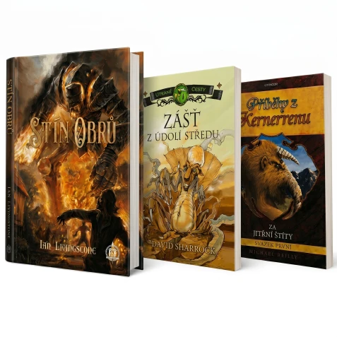 Fantasy gamebooky: Klasická RPG sada 3 kníh