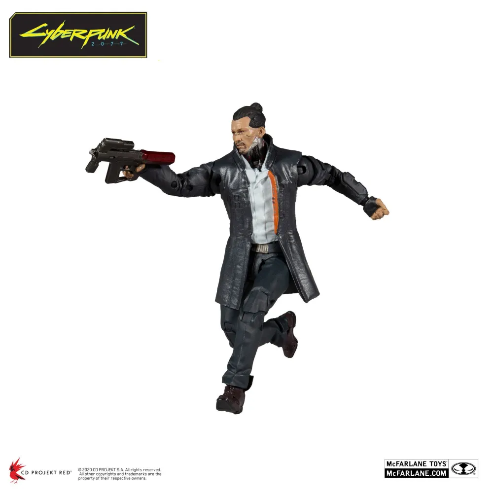Cyberpunk 2077 - figúrka Takemura, polohovateľná
