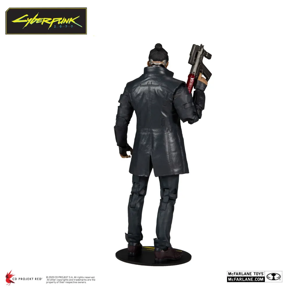 Cyberpunk 2077 - figúrka Takemura, polohovateľná