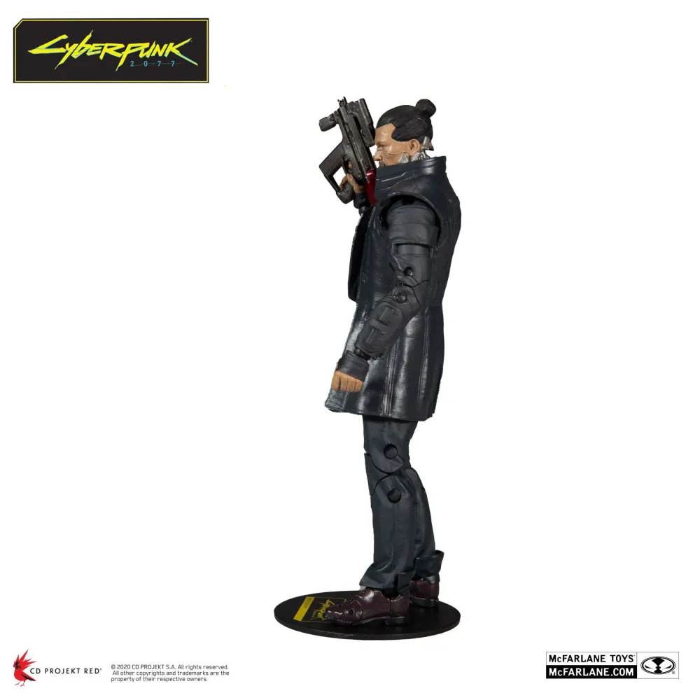 Cyberpunk 2077 - figúrka Takemura, polohovateľná