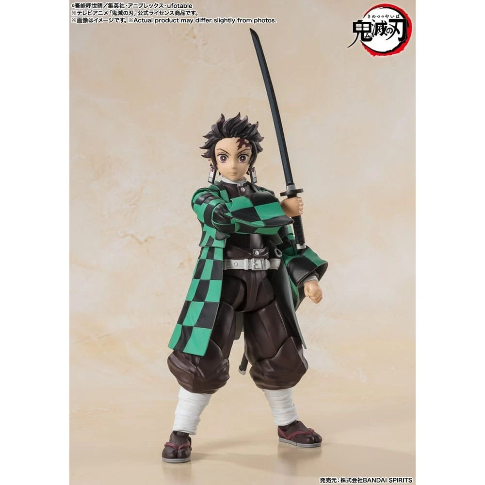 Demon Slayer: Kimetsu no Yaiba S.H. Figuarts Action Figure - Tanjiro Kamado