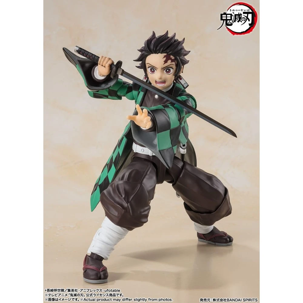 Demon Slayer: Kimetsu no Yaiba S.H. Figuarts Action Figure - Tanjiro Kamado