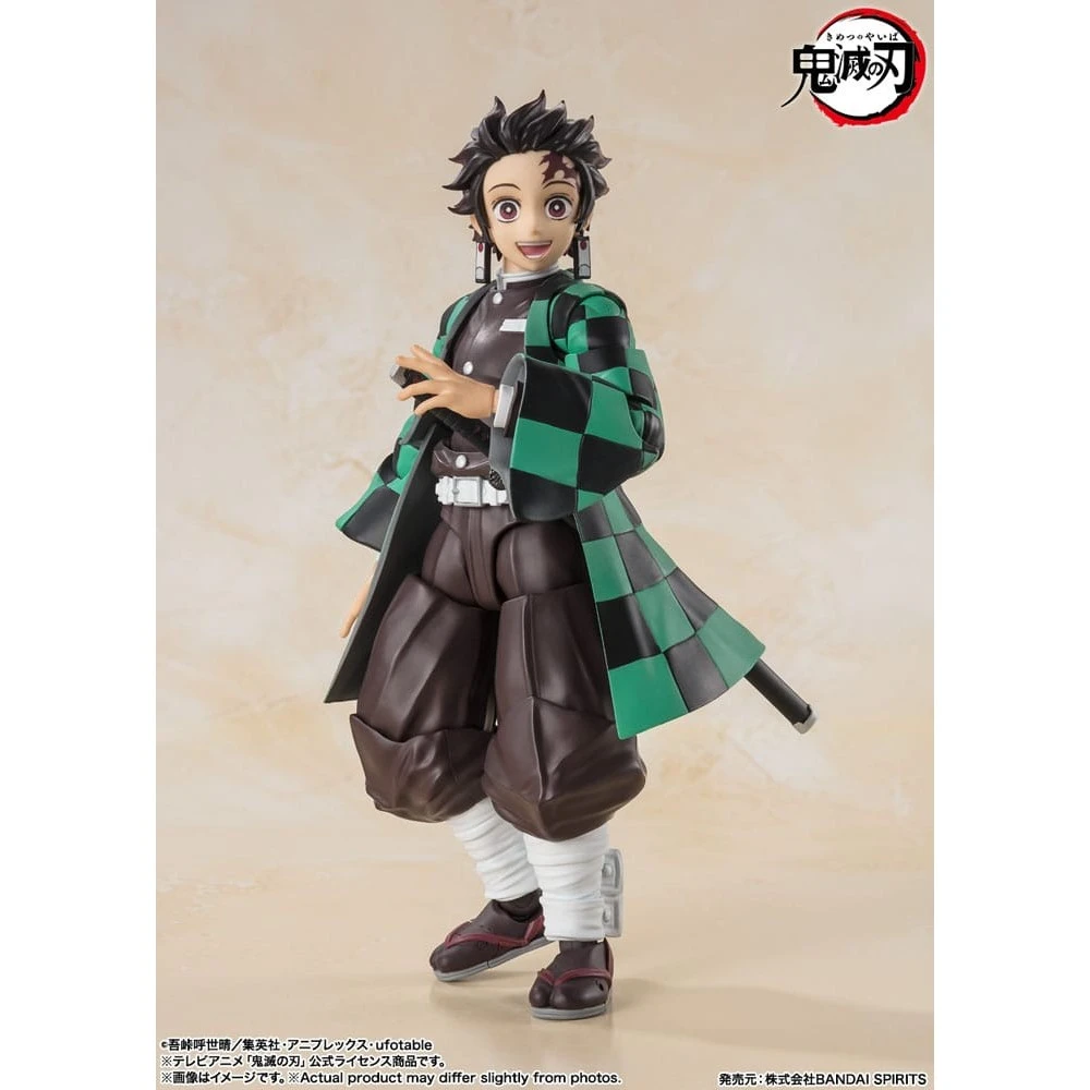 Demon Slayer: Kimetsu no Yaiba S.H. Figuarts Action Figure - Tanjiro Kamado