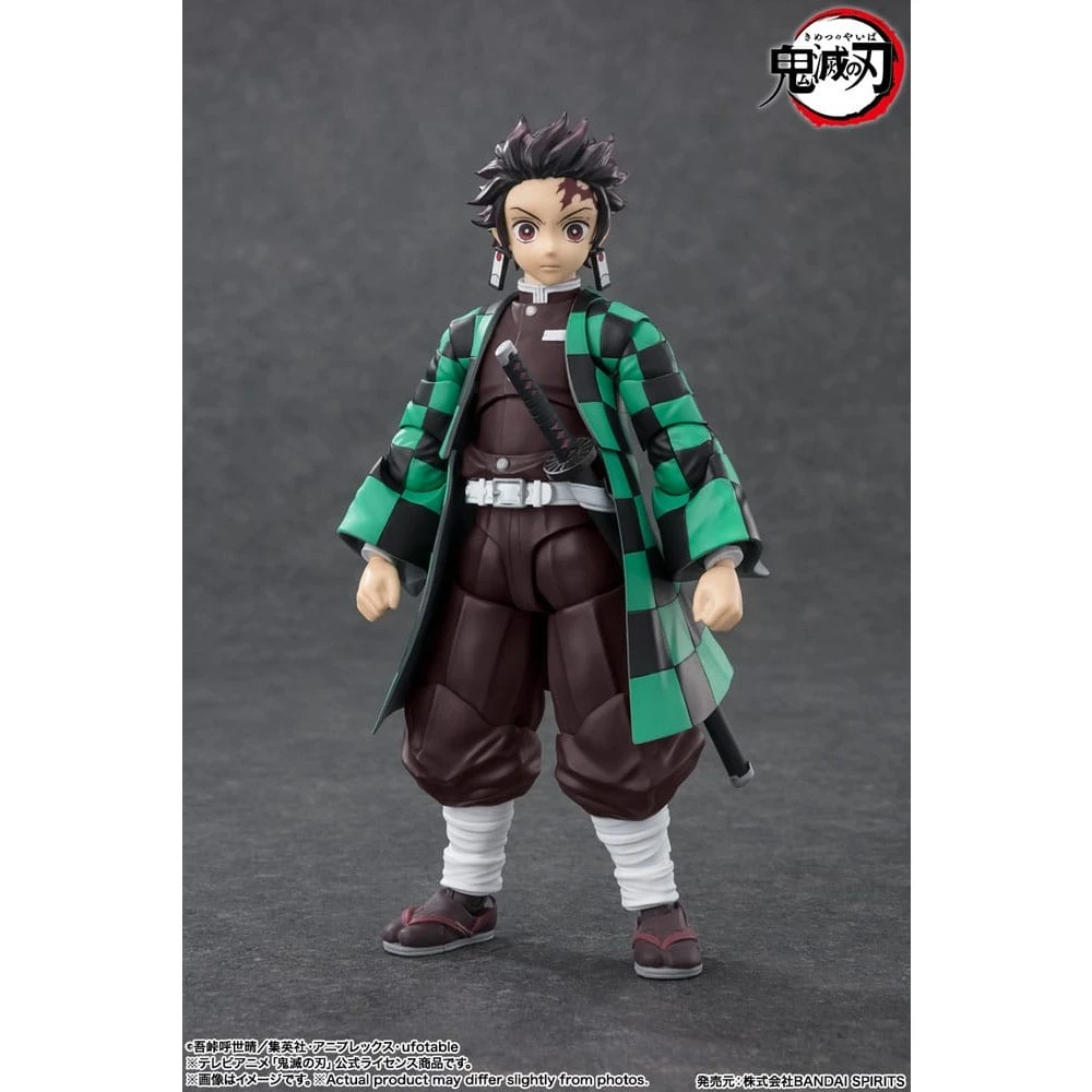 Demon Slayer: Kimetsu no Yaiba S.H. Figuarts Action Figure - Tanjiro Kamado