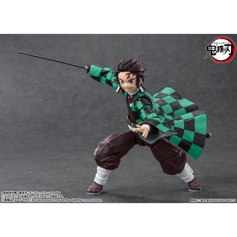 Demon Slayer: Kimetsu no Yaiba S.H. Figuarts Action Figure - Tanjiro Kamado