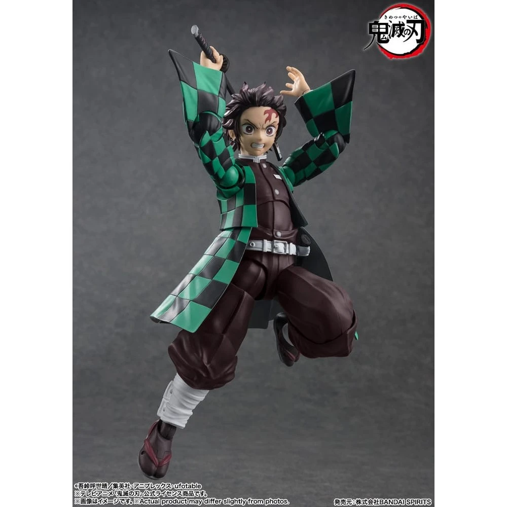 Demon Slayer: Kimetsu no Yaiba S.H. Figuarts Action Figure - Tanjiro Kamado