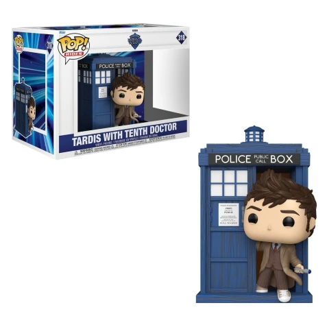 Figurka Doctor Who – Tenth Doctor with TARDIS Funko POP!