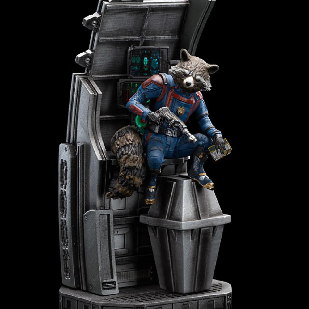 Guardians of the Galaxy - Rocket Raccoon Art Scale 1/10 Statue