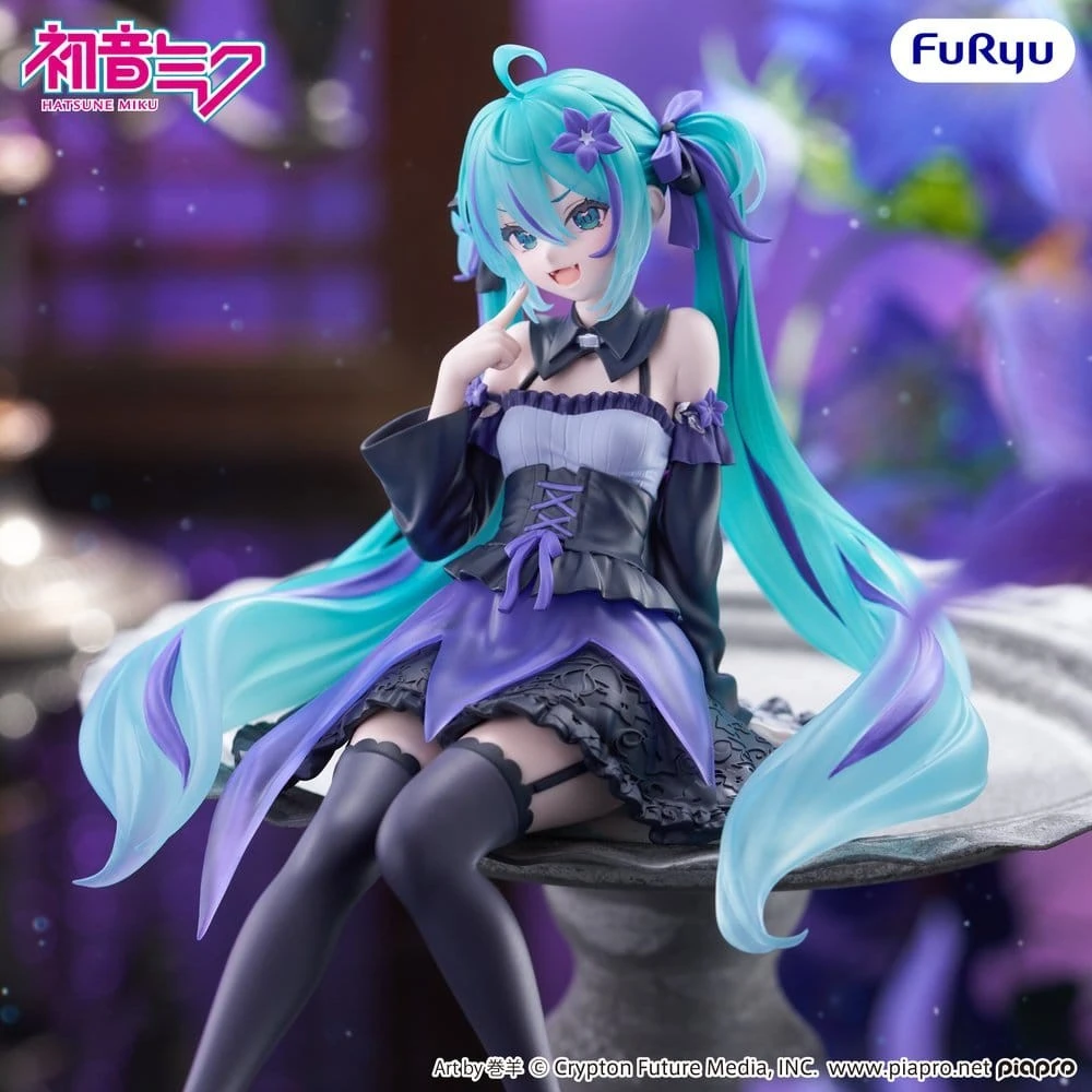 Hatsune Miku Noodle Stopper Figure - Flower Fairy Bellflower