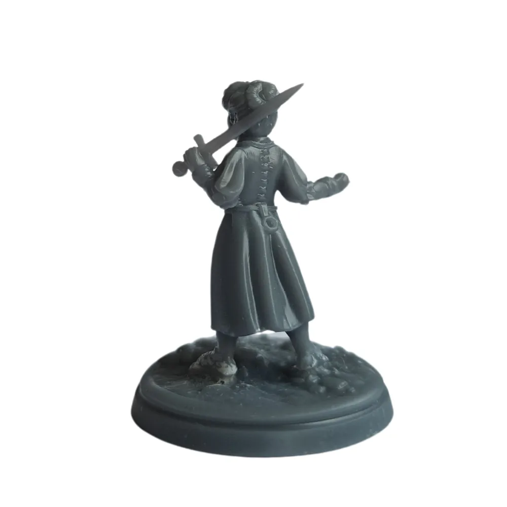 The One Ring RPG Miniature - Hobbit Lass from the Shire