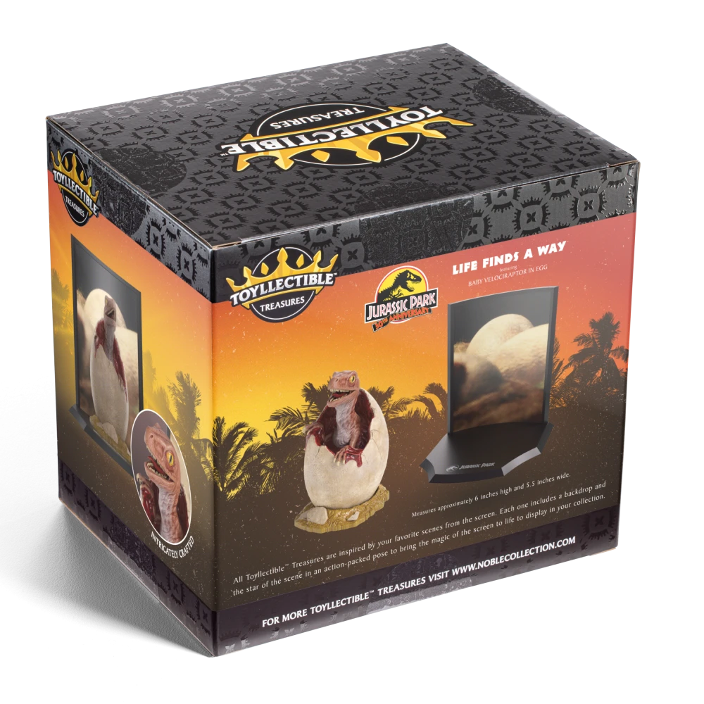 Figurka Jurský park - Raptor Egg Toyllectible Treasures