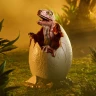 Figurka Jurský park - Raptor Egg Toyllectible Treasures