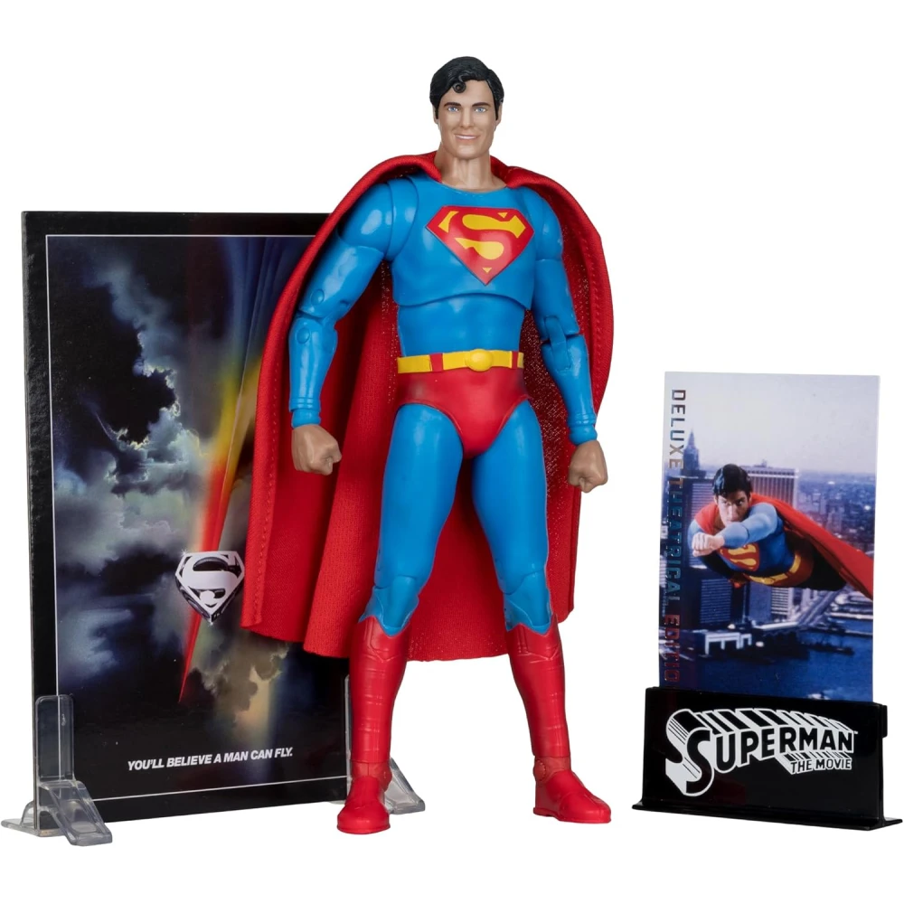 McFarlane Toys DC Multiverse Figure - Superman (Deluxe Theatrical Edition)
