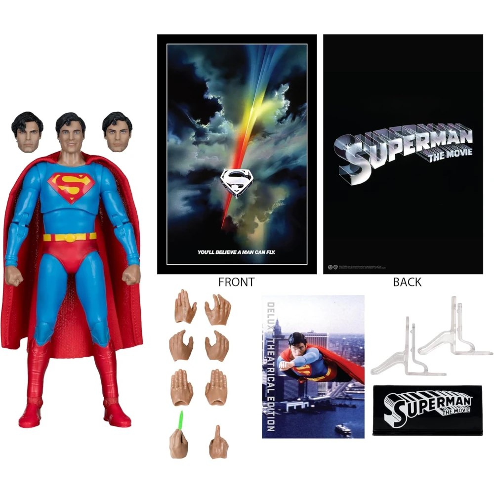 McFarlane Toys DC Multiverse Figure - Superman (Deluxe Theatrical Edition)