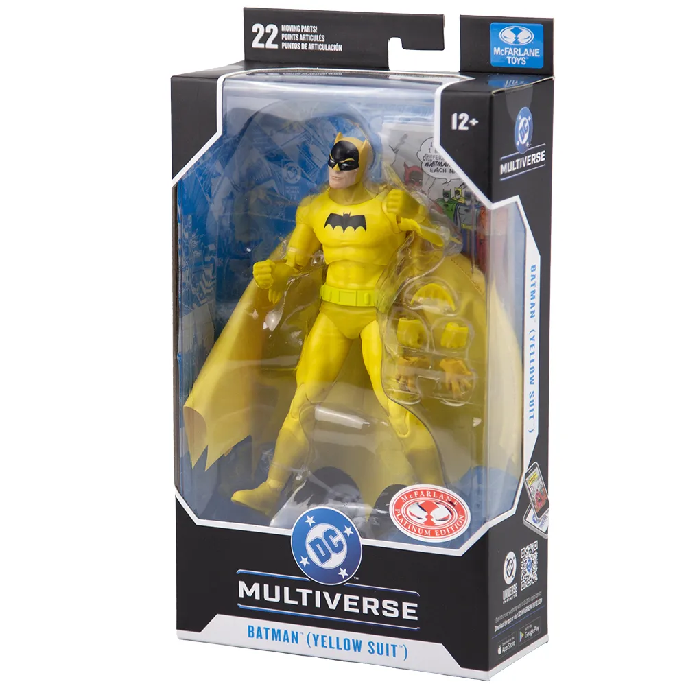 Figúrka McFarlane Toys DC Multiverse - Yellow Batman (Chase)