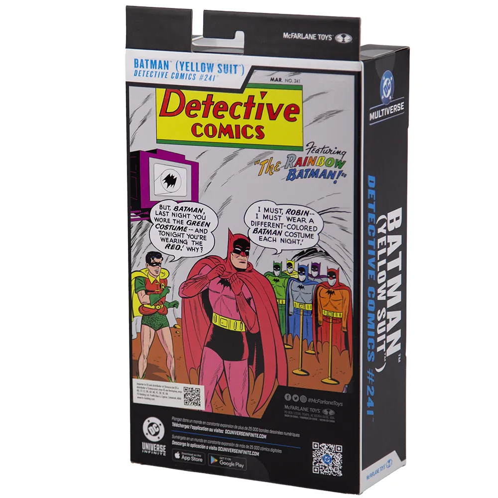 Figúrka McFarlane Toys DC Multiverse - Yellow Batman (Chase)