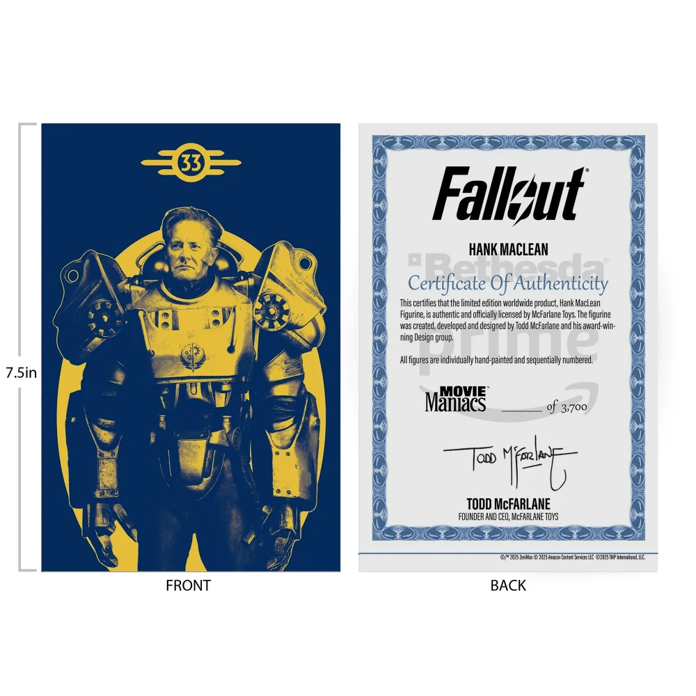 Figurka McFarlane Toys Fallout - Hank Maclean (Red Platinum Edition)