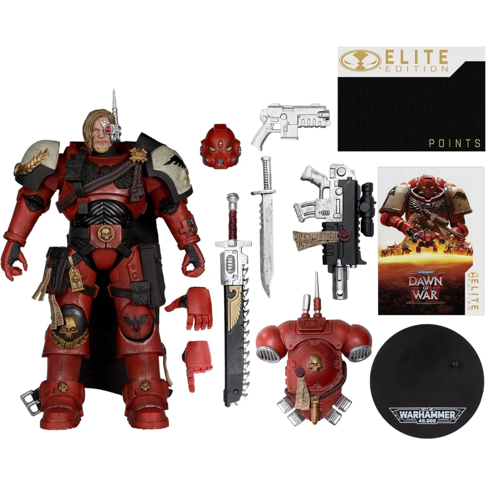 Figur McFarlane Toys Warhammer 40000 - Captain Cyrus (Elite Edition)