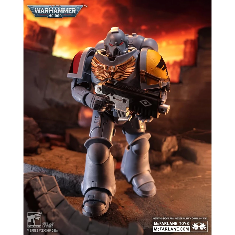 Figur McFarlane Toys Warhammer 40000 - Grey Hunter