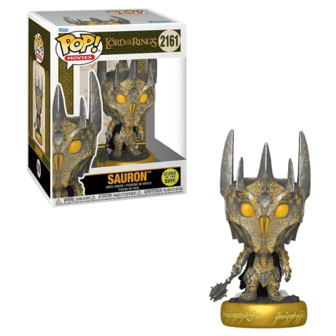Lord of the Rings Figure - Sauron with Weapon Funko POP!, Glow in the Dark