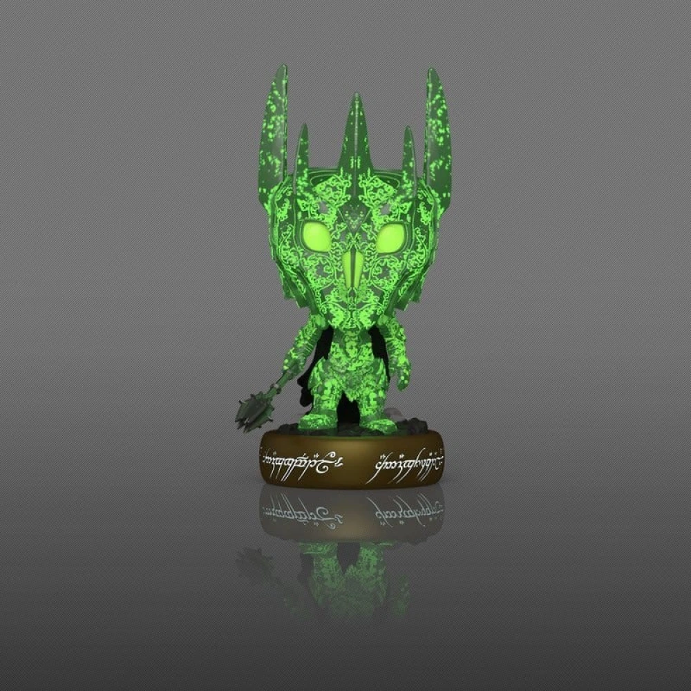 Lord of the Rings Figure - Sauron with Weapon Funko POP!, Glow in the Dark