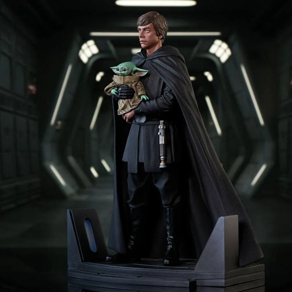 Star Wars Figure - Luke Skywalker & Grogu (25 cm)
