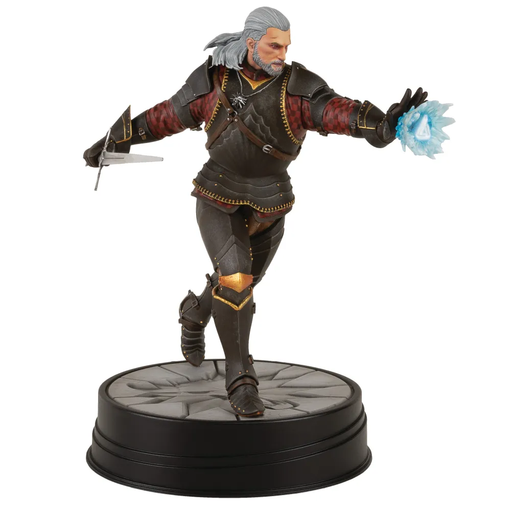 The Witcher 3: Geralt in Toussaint Tournament Armor Figure