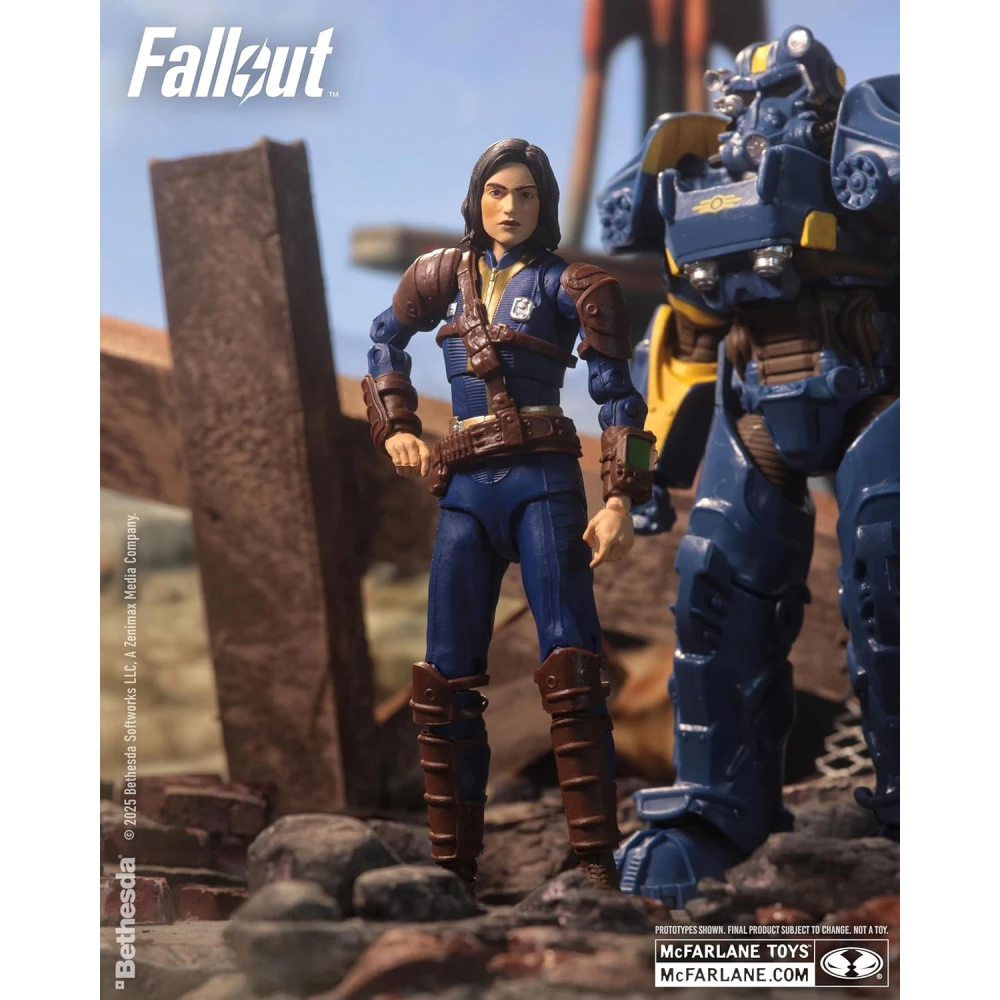 Figurky McFarlane Toys Fallout 4 - T-60 Vault Tec & Sole Survivor